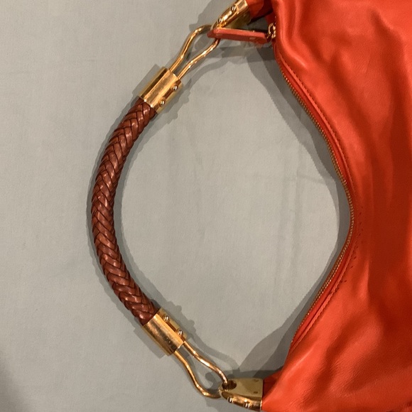 Authentic Michael Kors Leather Hobo - Picture 5 of 7